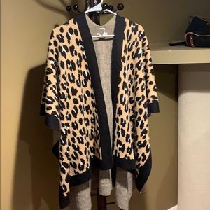 Kate Spade leopard print wrap